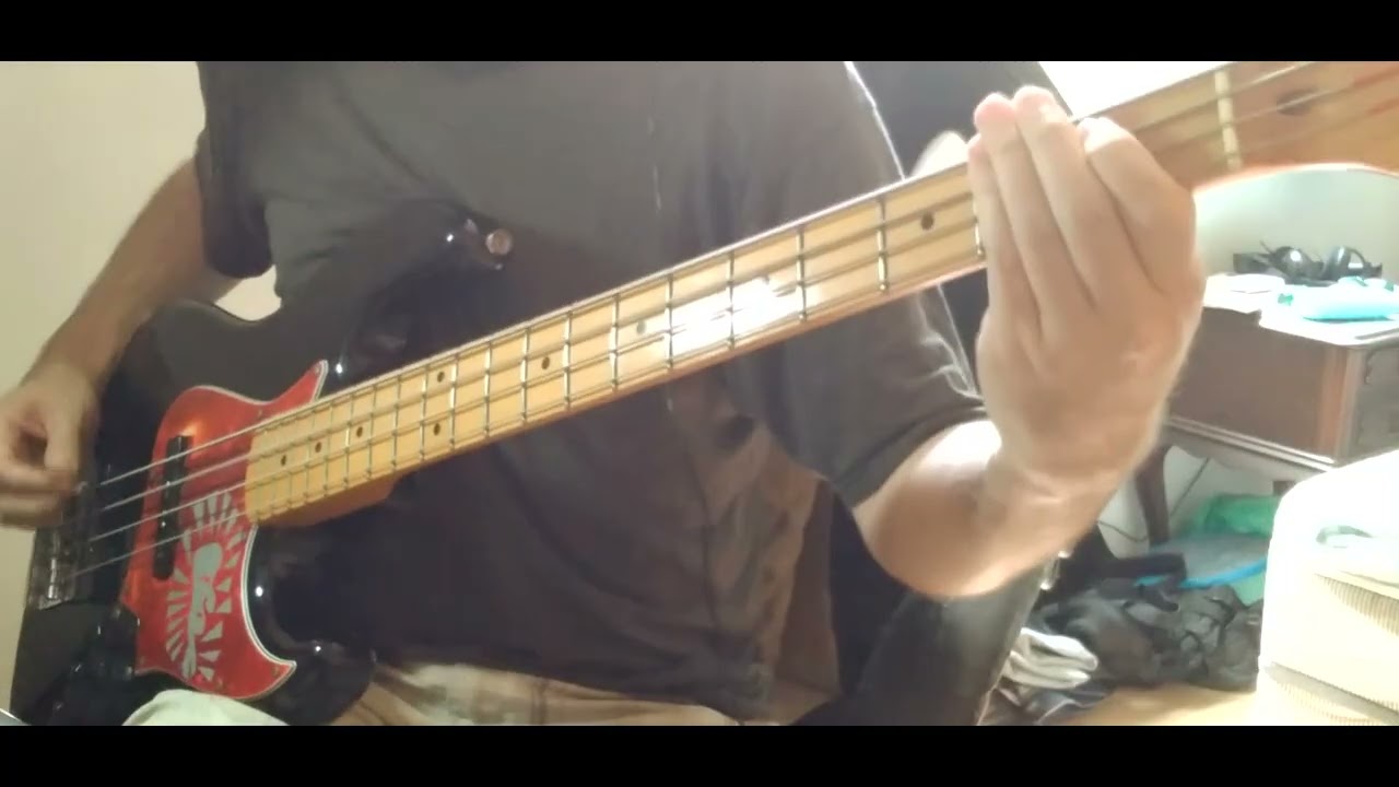 pacifica - away (BASS cover)