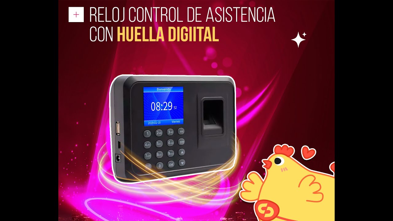Control de asistencia con huella digital - CCGROUP