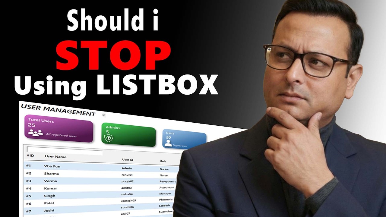 Should i Stop Using Listbox In Excel Forms 🛑 | 2 Ways to Use Listbox in Excel Vba 🔥