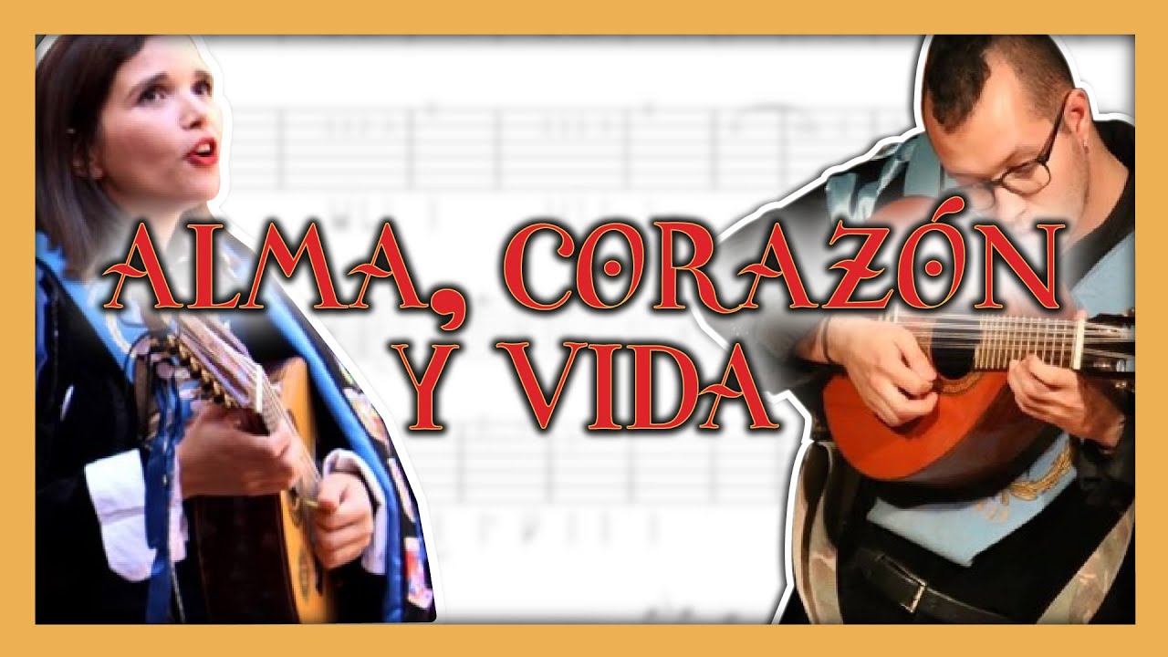 Cómo tocar ALMA, CORAZÓN Y VIDA | Bandurria | Partitura cifrada