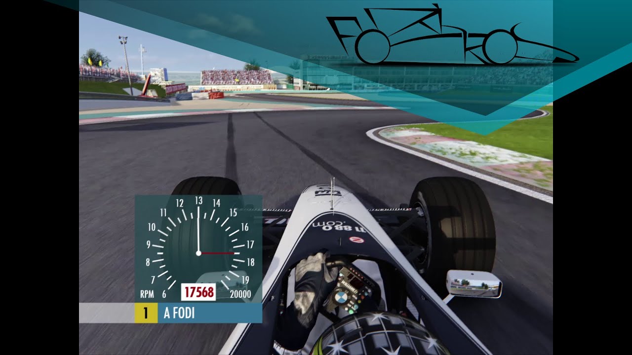 Assetto Corsa - Formula 1 2000 Revmeter #1 (Onboard Ralf Schumacher)