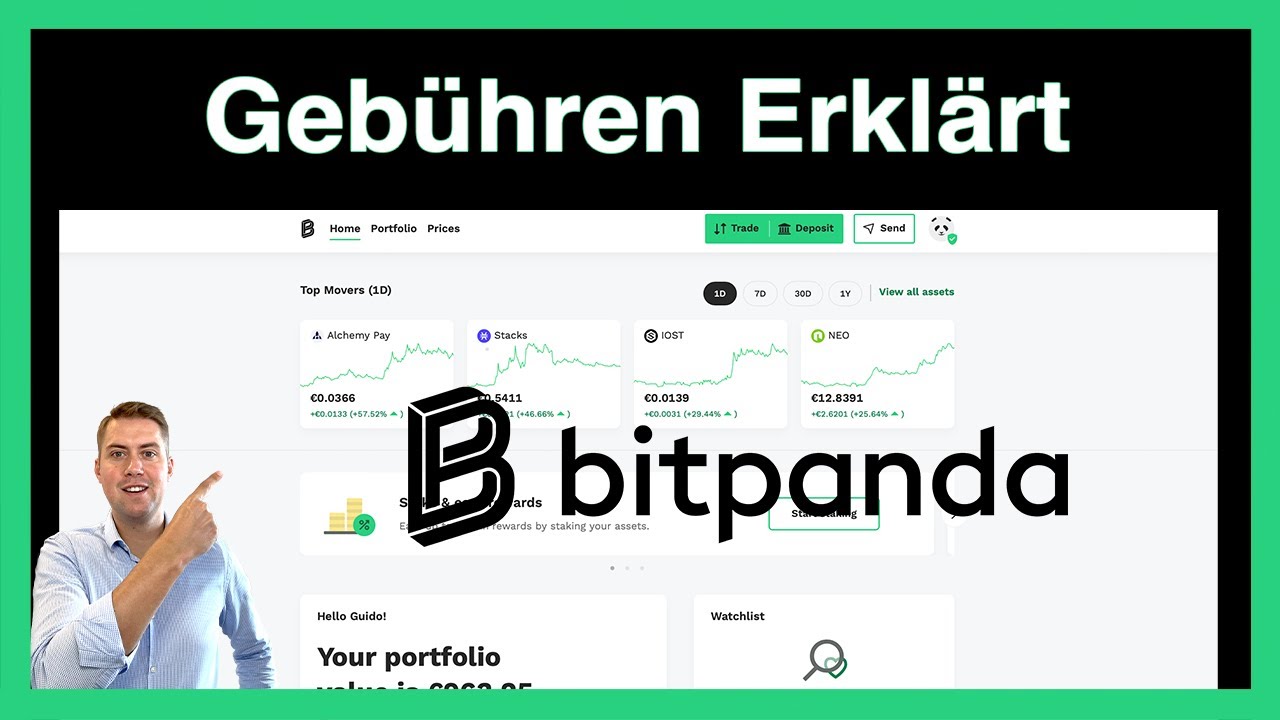 Bitpanda Geb&uuml;hren Erkl&auml;rt ✅