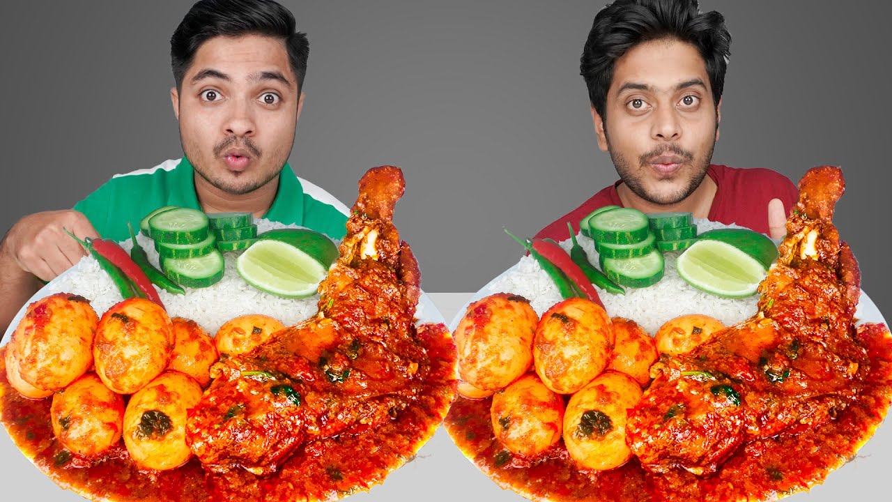 SPICY MUTTON LEG ROAST AND HUGE EGGS EATING CHALLENGE || FRIENDS FOOD CHALLENGE || EATING SHOW