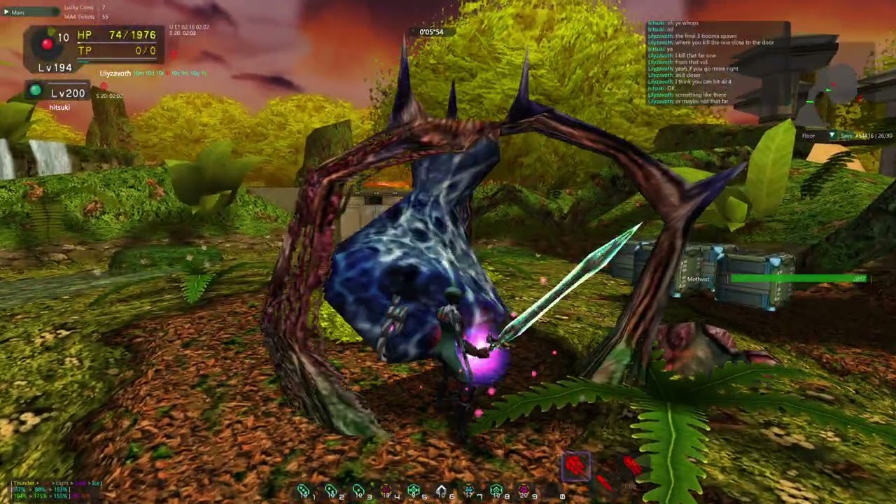 [PSOBB Ephinea] Mop-up Operation #1 (MU1) 3:30.380 [2P Fastburst]