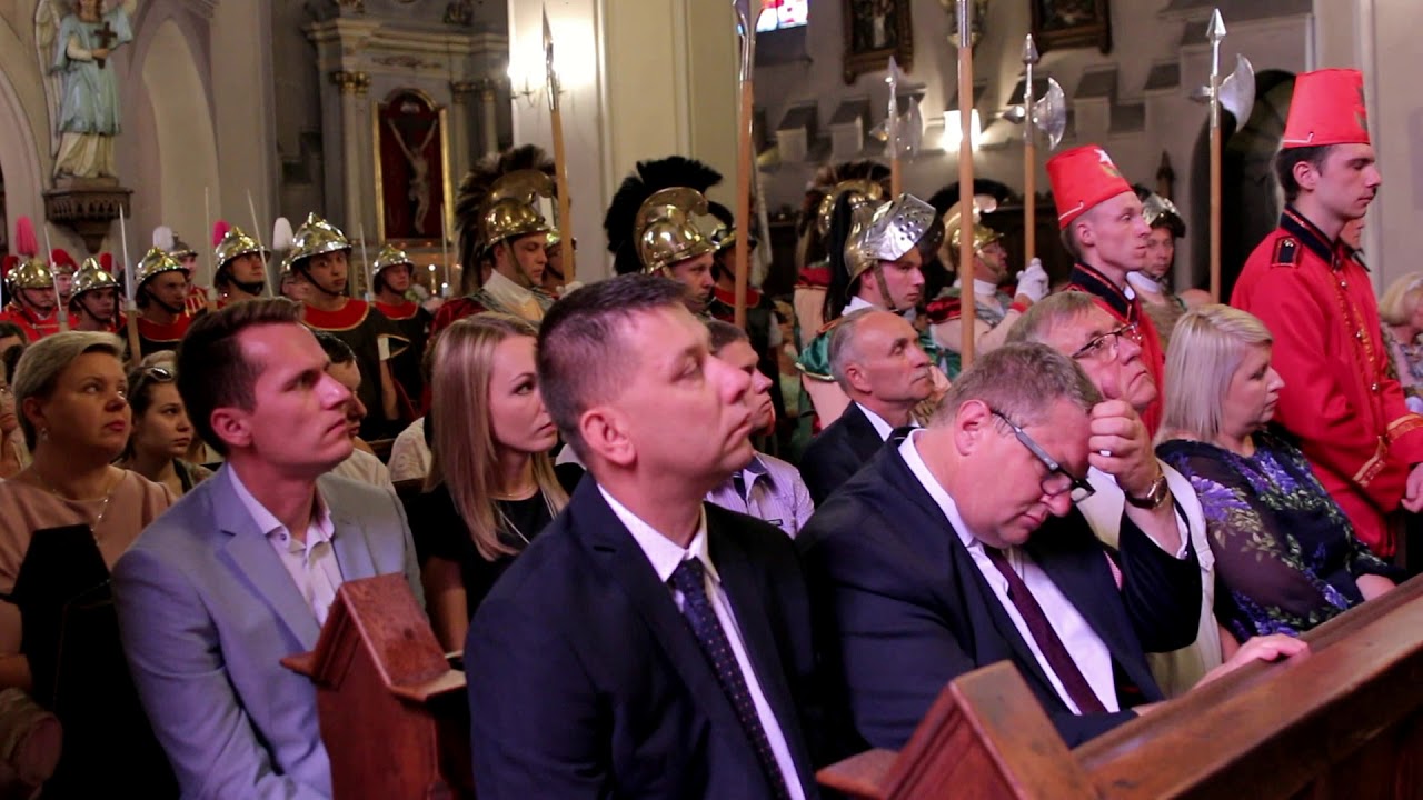 PARADA STRAŻY GROBU PAŃSKIEGO STAWISZYN 19 08.18 cz.1