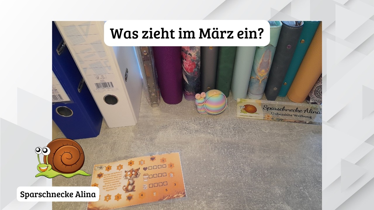 Binderumgestaltung - Was darf im März einziehen?