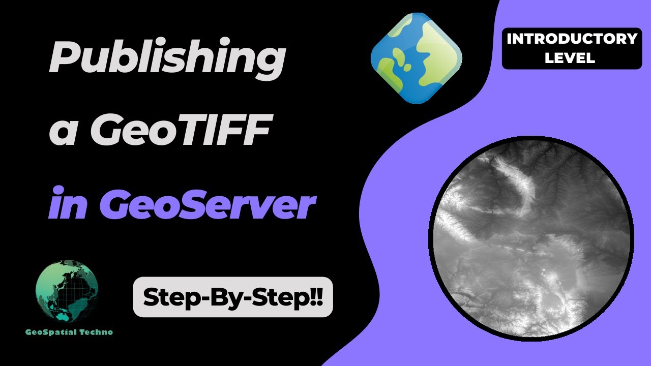 Publishing a GeoTiff file and layer groups in GeoServer and display in QGIS