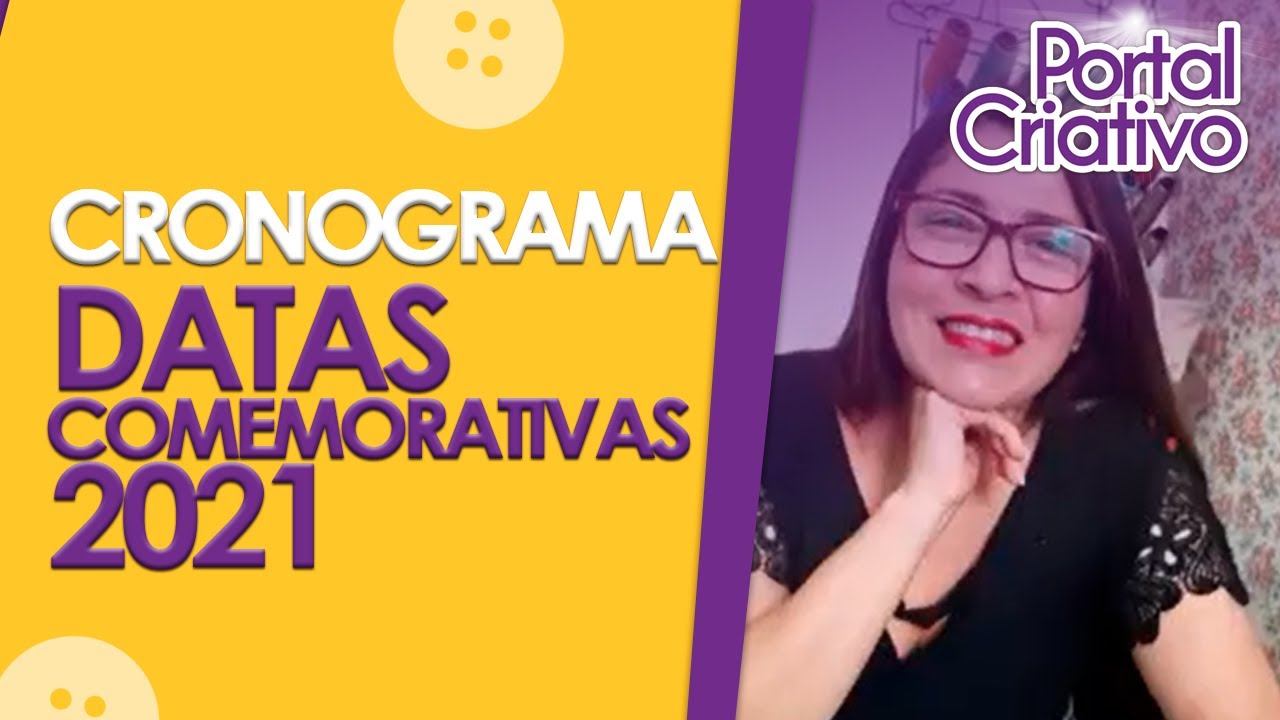 O Calendário da Costureira Criativa - Planejamento e Organização 2021 -LIVE PORTAL CRIATIVO