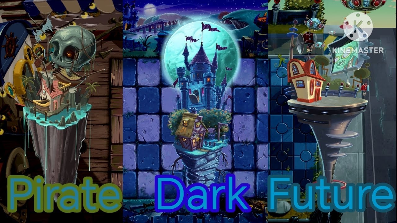 PvZ 2 Demonstration Mashup (Pirate Seas, Dark Ages, Far Future) 