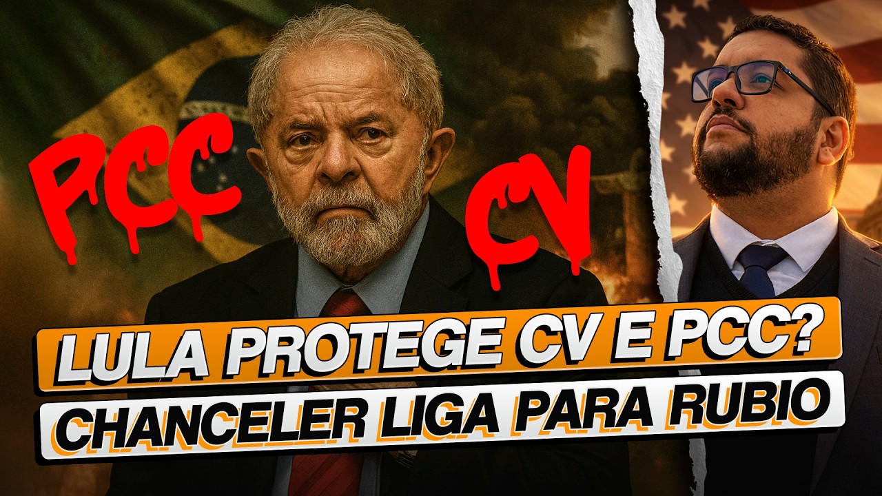Lula em modo CRISE: CV e PCC como “TERRORISTAS” nos EUA faz Mauro Vieira ligar para Marco Rubio