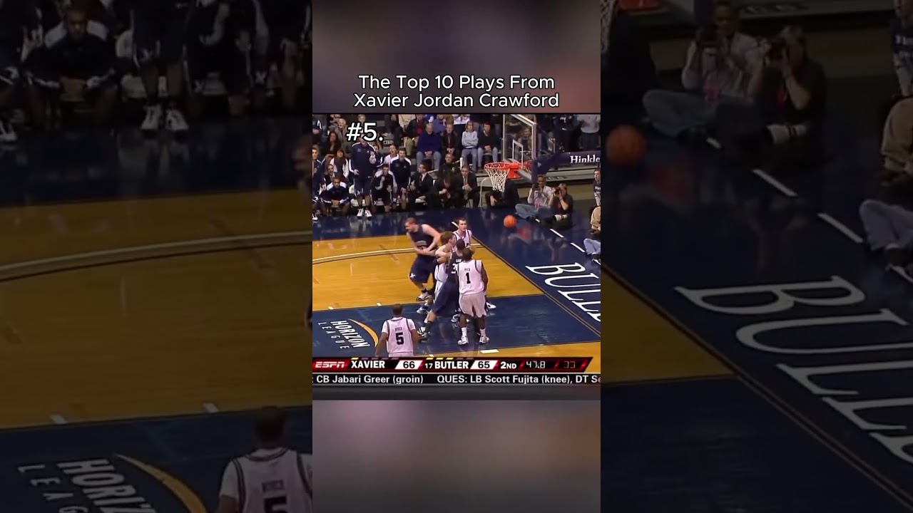 10 лучших моментов от Ксавье Джордана Кроуфорда #nba #basketball