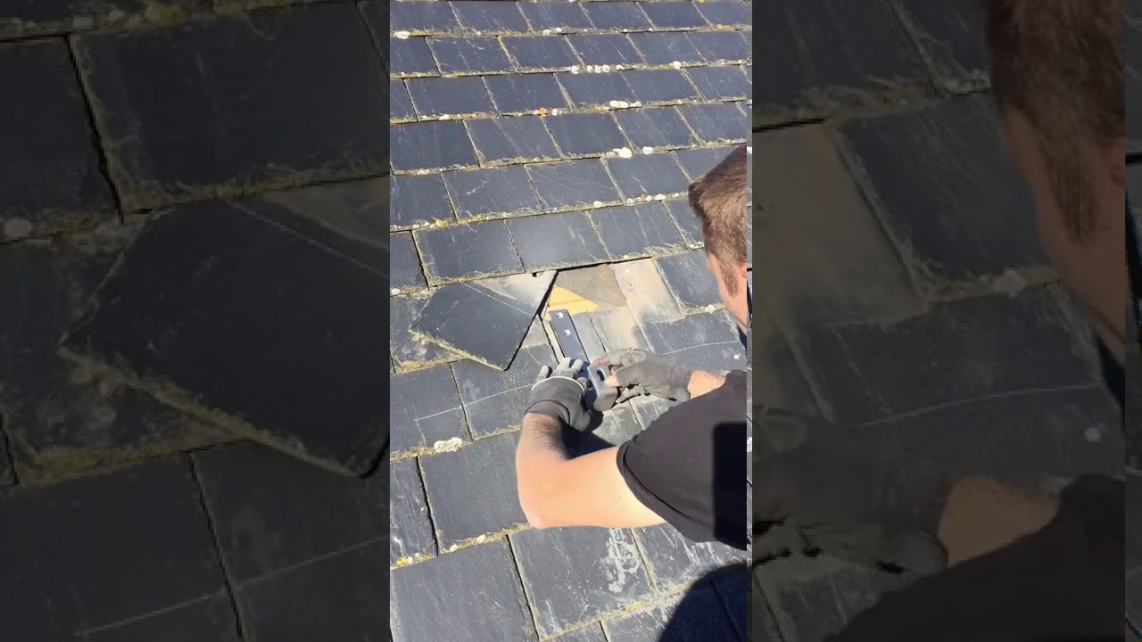 Hoe plaatsen wij dakhaken op een leien dak