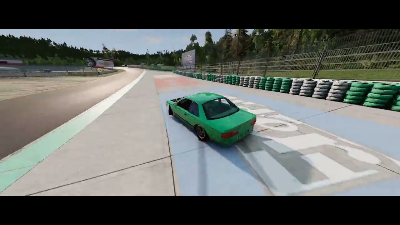BeamNG Pro Drift 2 LAPW IN A ROW / Drone cam / Hirochi Raceway