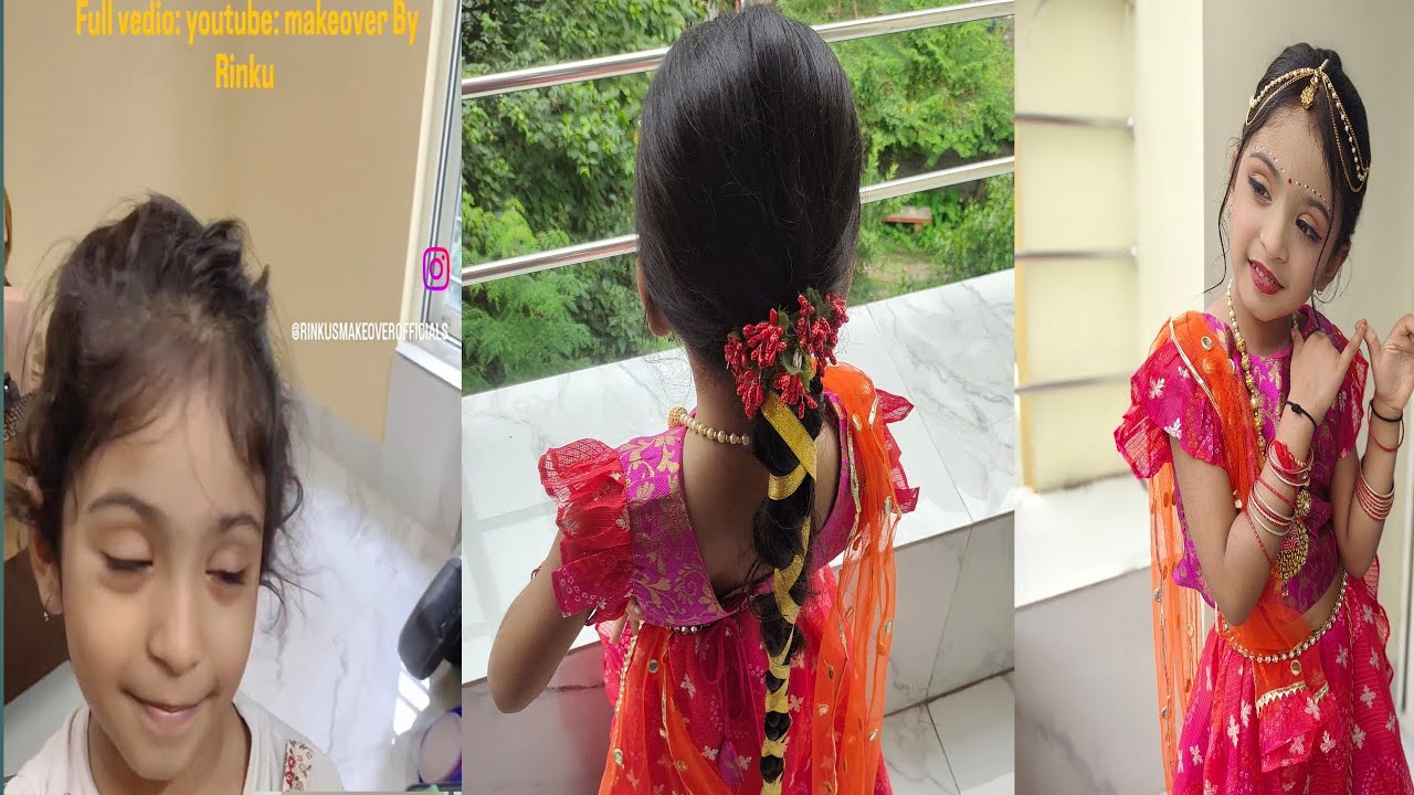 Radha Rani Makeup Tutorial Step By Step #comment#ytstudio#makeuptutorial #makeup#Viral