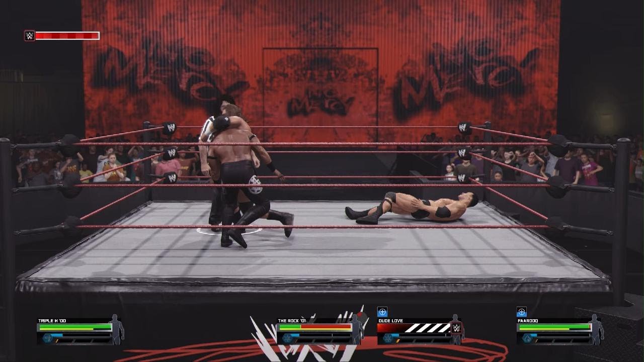 WWE 2K25 triple threat