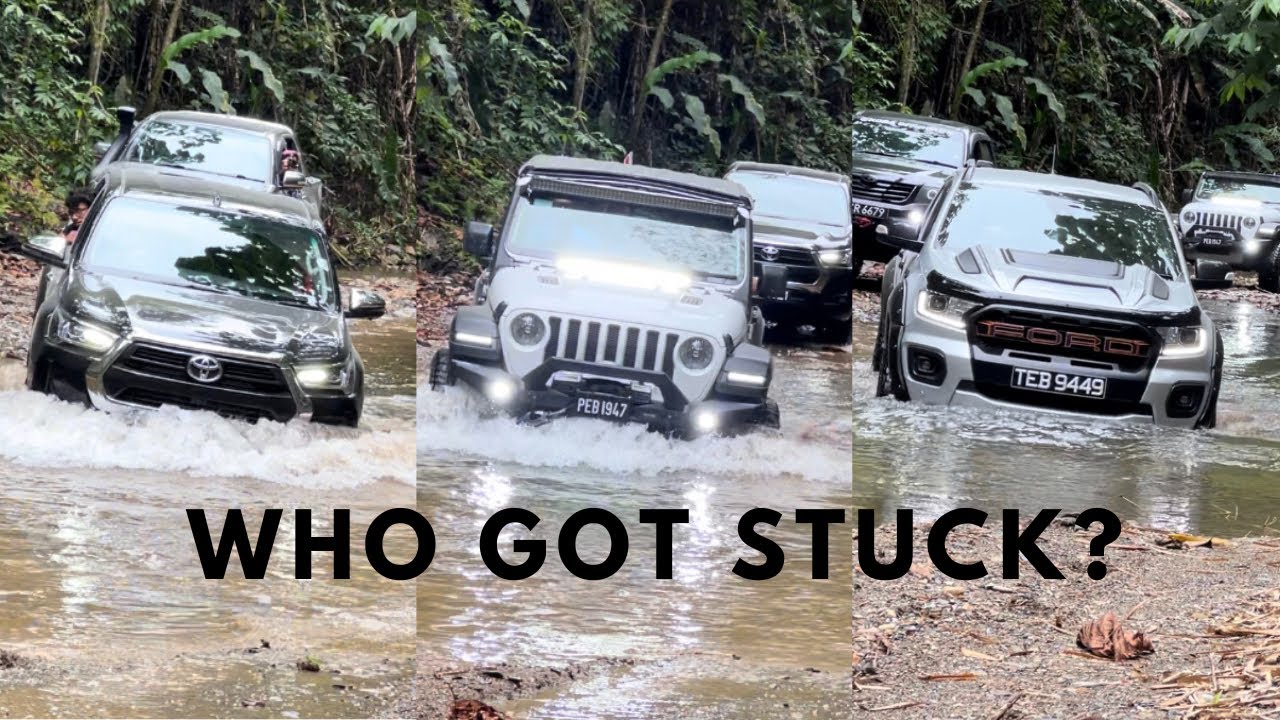 Brand New Toyota Hilux vs Jeep Wrangler vs Ford Ranger!