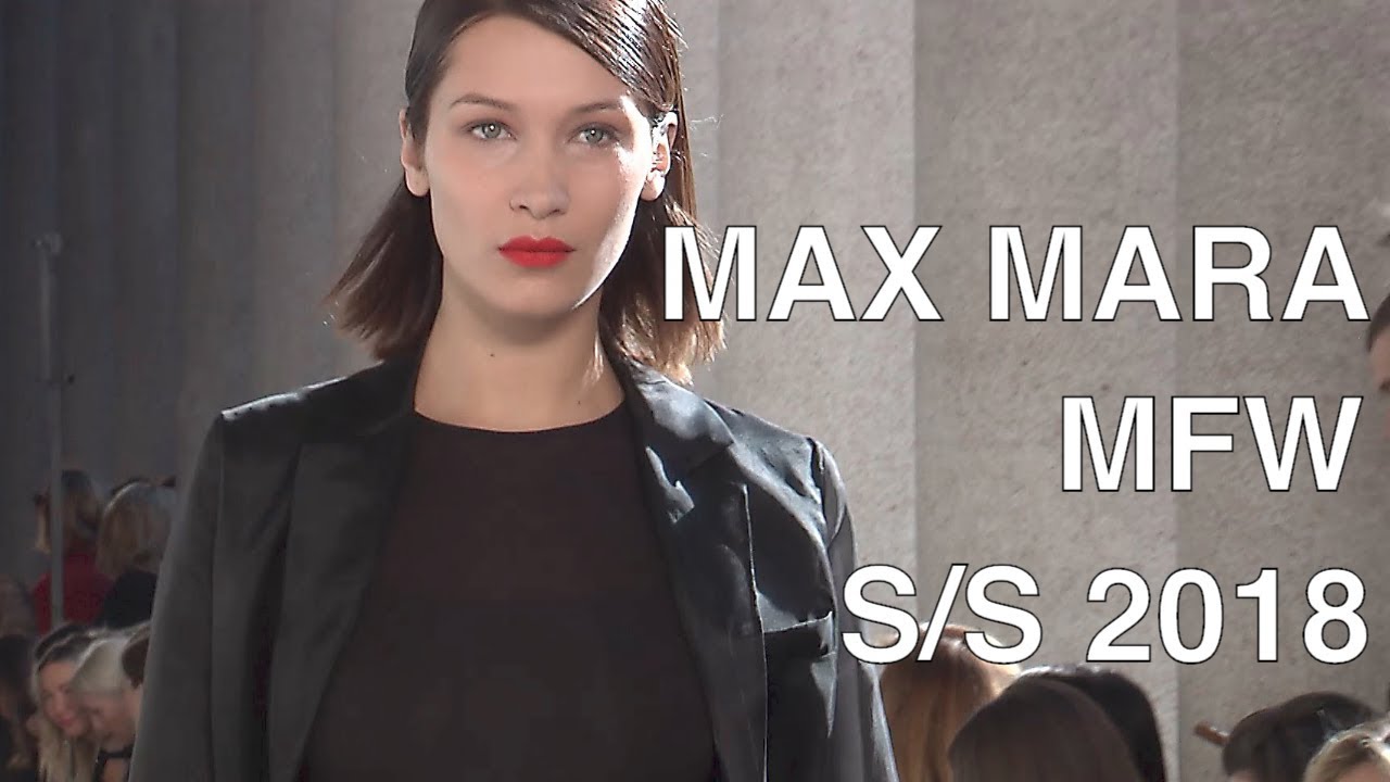 MAX MARA | SPRING SUMMER 2018 | FASHION SHOW HD