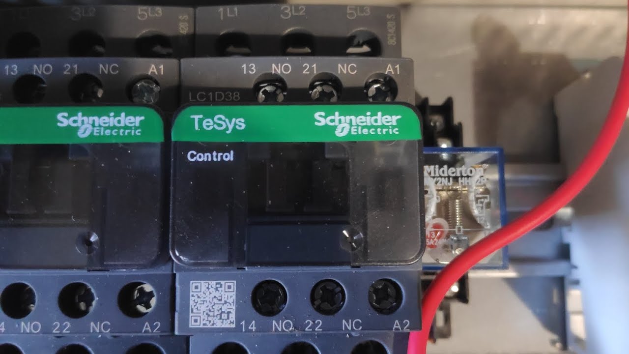 ATS #02 Test assorbimento dei contattori Schneider LC1D38