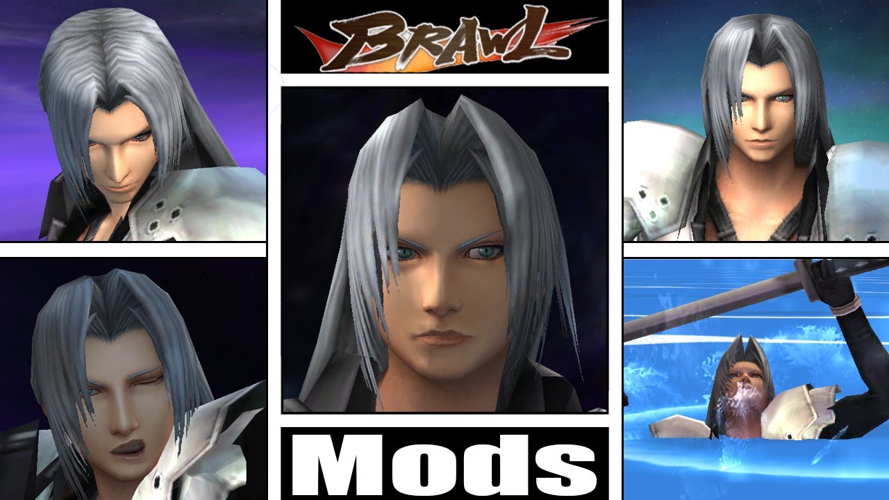 The Coolest Sephiroth Mod For Smash Bros Brawl/Project M!