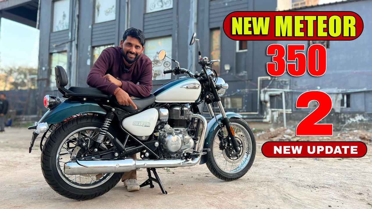 New Royal Enfield Meteor 350 Spokes Wheel 2026 Model Launch Full Review