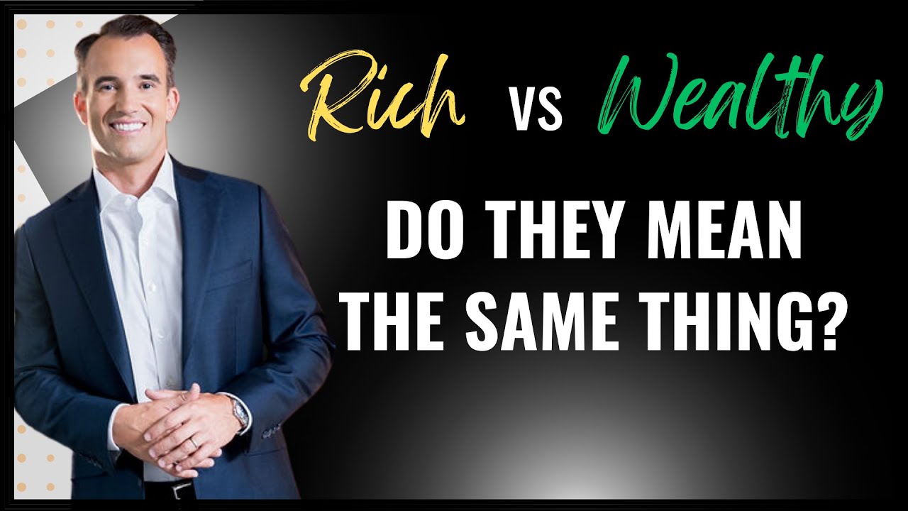 The Difference Between Being Rich And Being Wealthy | Brad Barrett