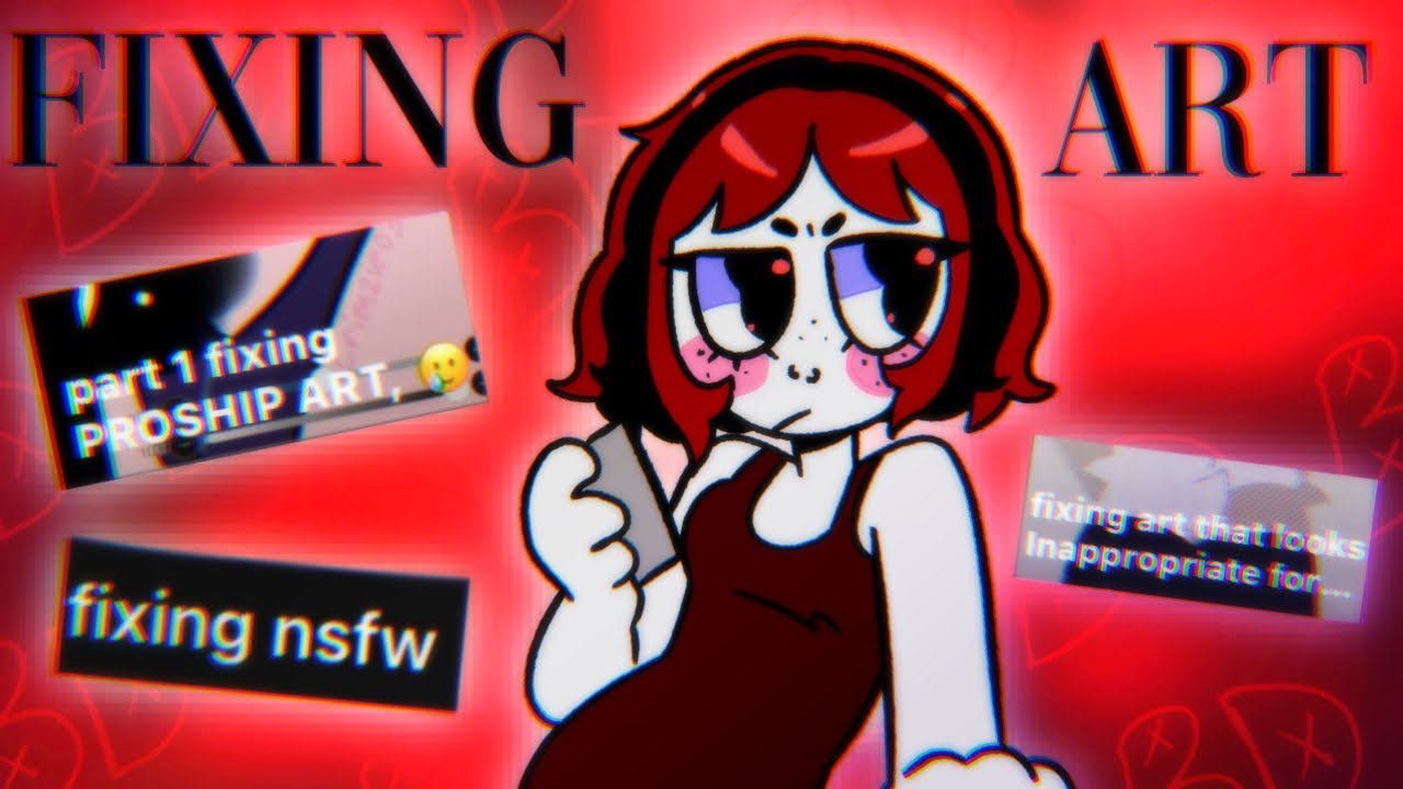 Fixing “gross art” doesn’t do anything. || (art + commentary)