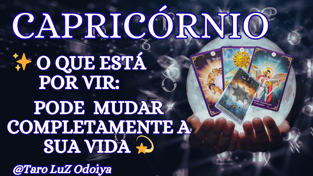 CAPRICÓRNIO♑ALGUÉM VAI ENTRAR EM CONTATO COM VOCÊ...TRAZENDO A NOTÍCIA DO QUE VOCÊ DESEJA...