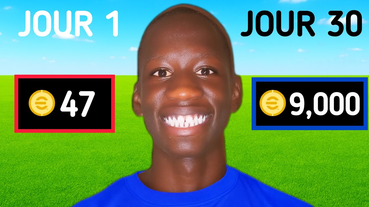 30 Jours pour devenir RICHE sur efootball !