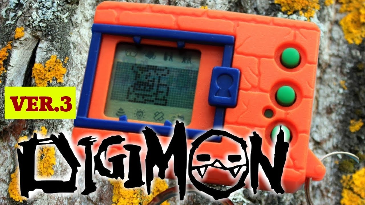 Digimon version 3 (1997) VPet Review | Дигимон версия 3 - обзор (eng. sub)