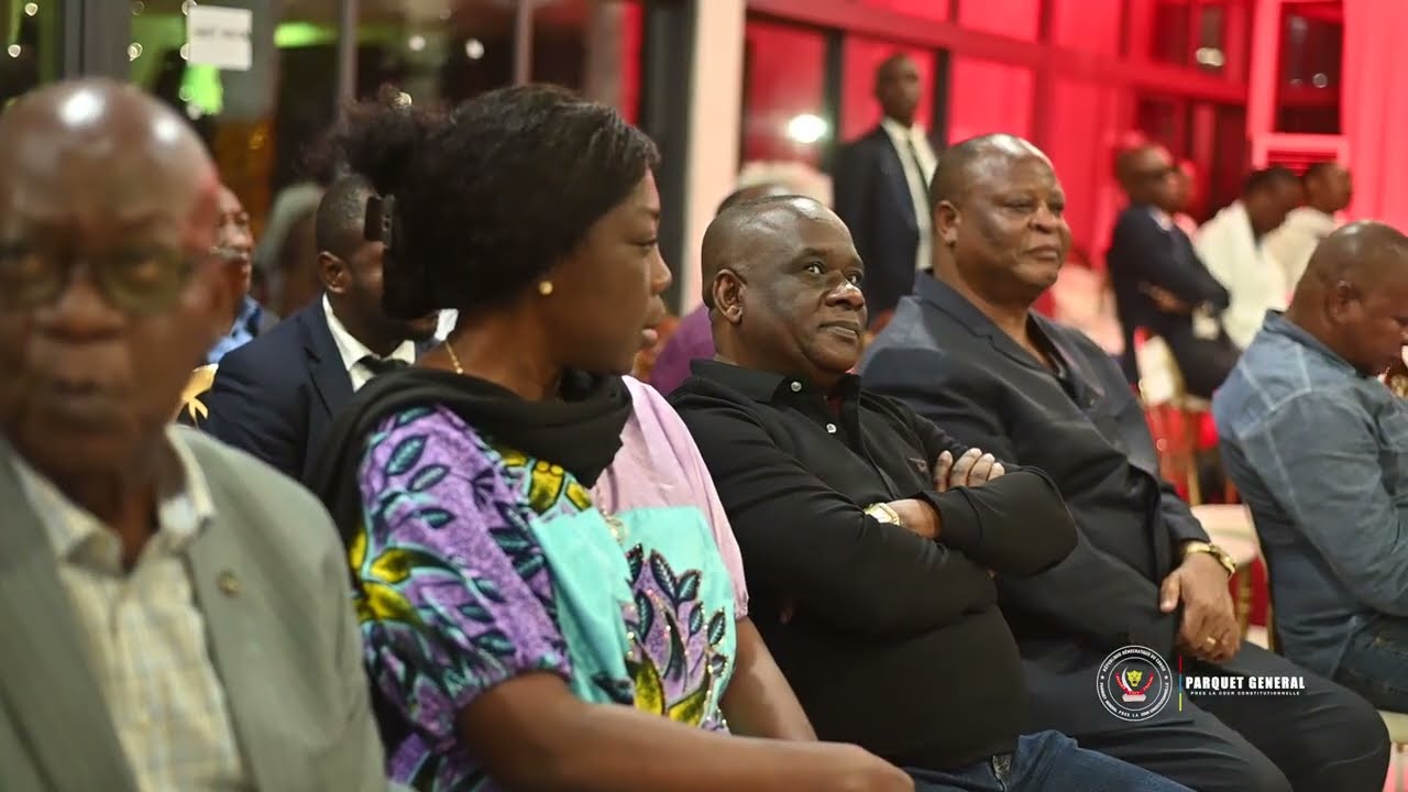 Veillée mortuaire du Premier Avocat Général Près la Cour Constitutionnelle Gilbert Pongo Busha PONG