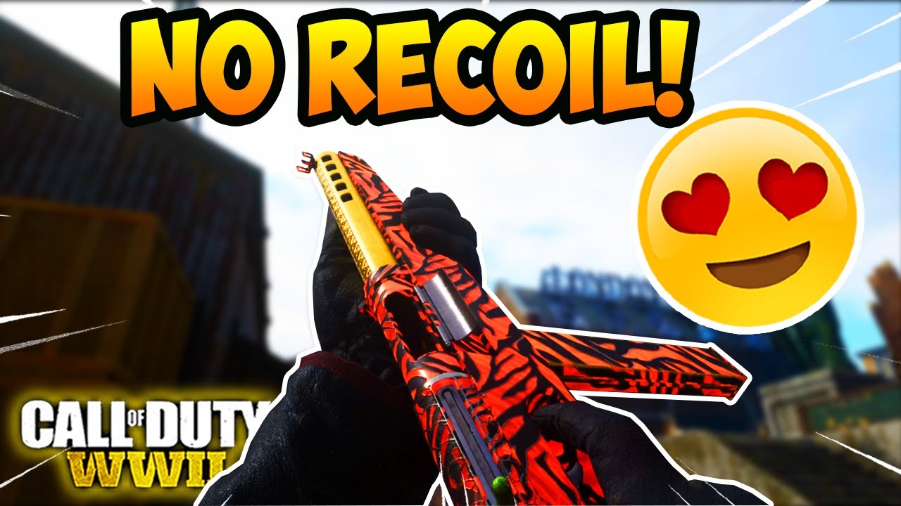 The NO RECOIL SMG in COD WW2!