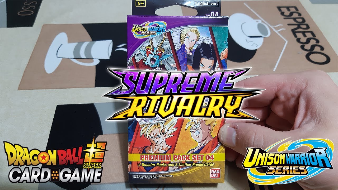 Dragon Ball Super TCG - Supreme Rivalry Premium Pack Opening