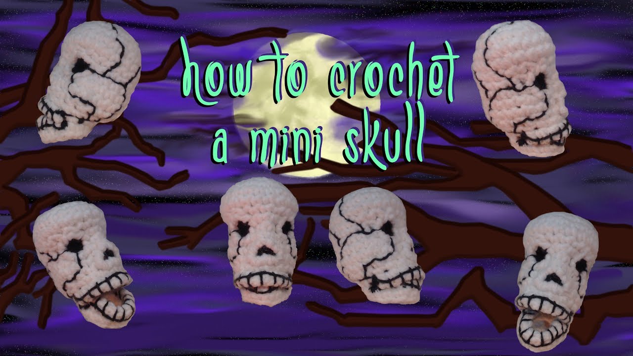 How to Crochet a Skull