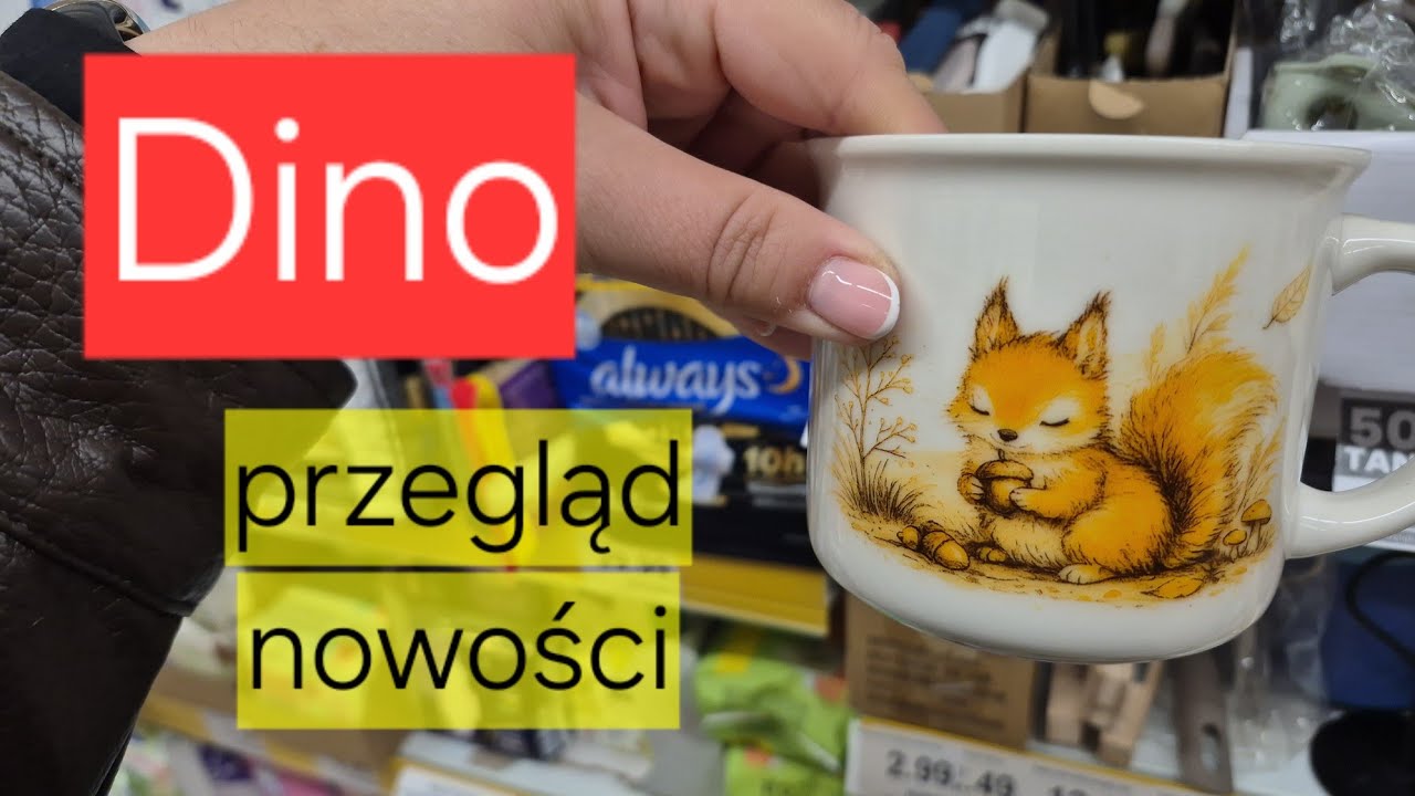 DINO 🙂 KUBECZKI JESIENNE, PROMOCJE, NOWOŚCI @KobietaWsklepie 