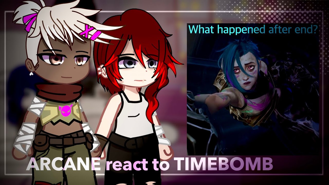 Arcane react to Jinx survive after end | timebomb | (rus/eng) Джинкс Выжила