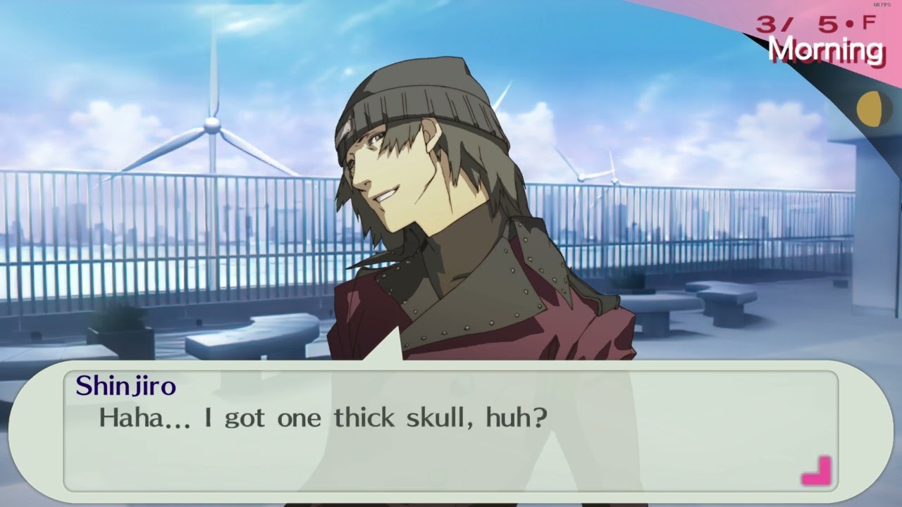 Persona 3 Portable Shinjiro Ending [Japanese Voice]