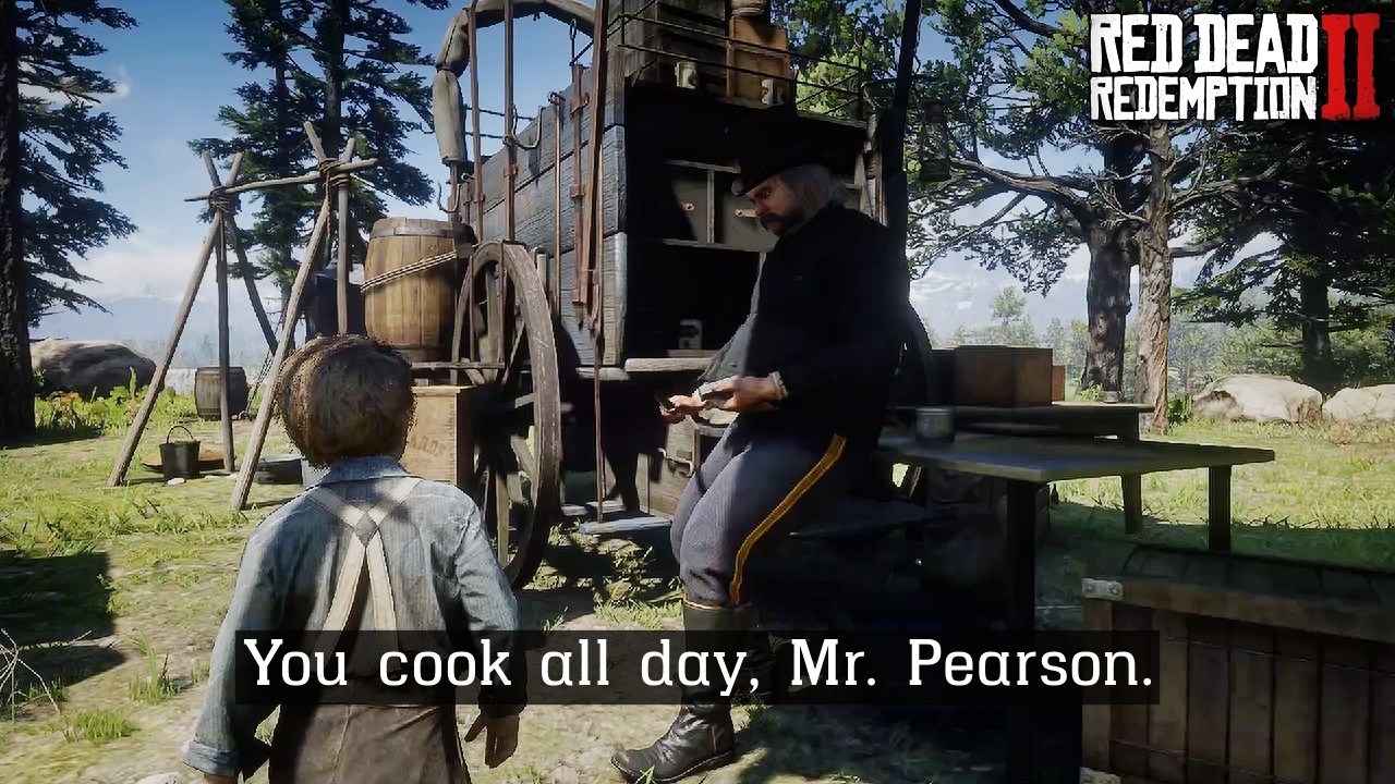 Джек любит приветствовать членов банды | RDR2