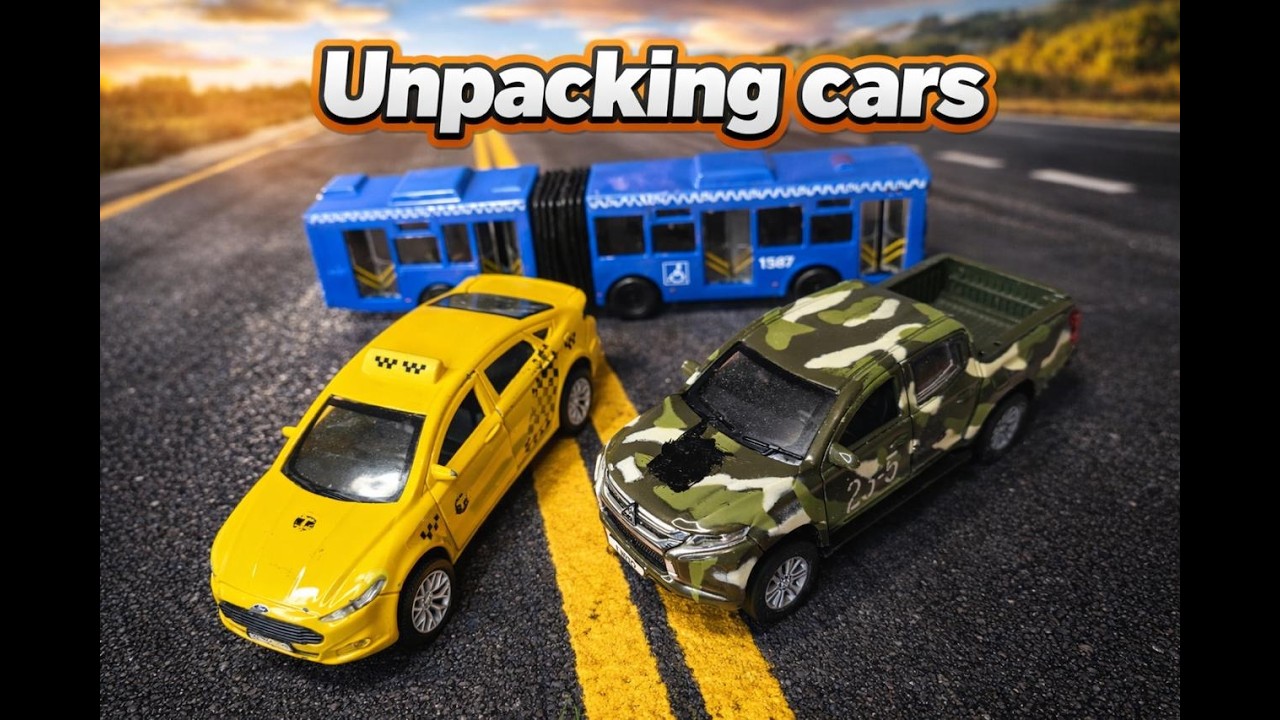 ASMR video | CARS unpaking