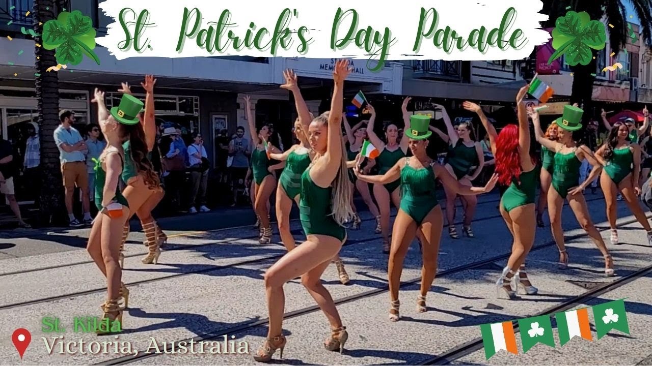 Beautiful Dancers @ St. Patrick's Day Parade | St. Kilda | Things to do in Melbourne | Australia