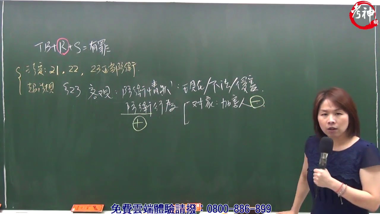 刑法爭點搶分4_法定阻卻違法事由-正當防衛與緊急避難(邢律)【元碩/全錄@考神網】