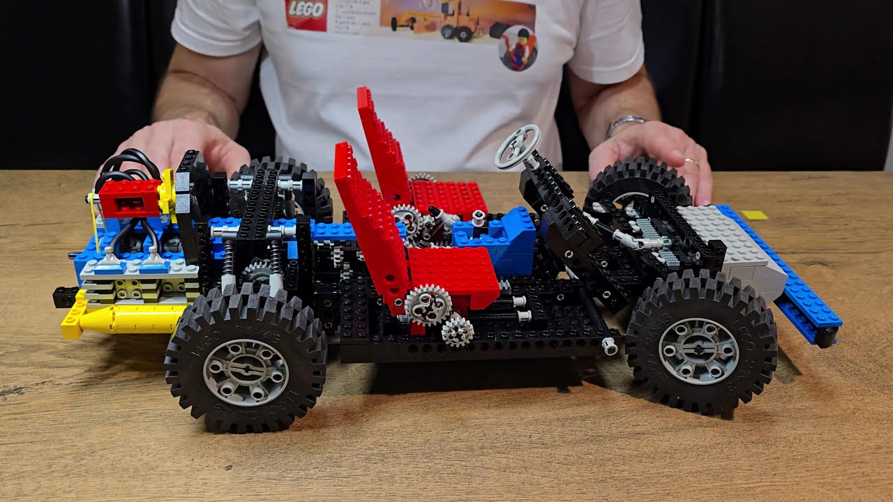 Lego 8860 Car Chassis assembly