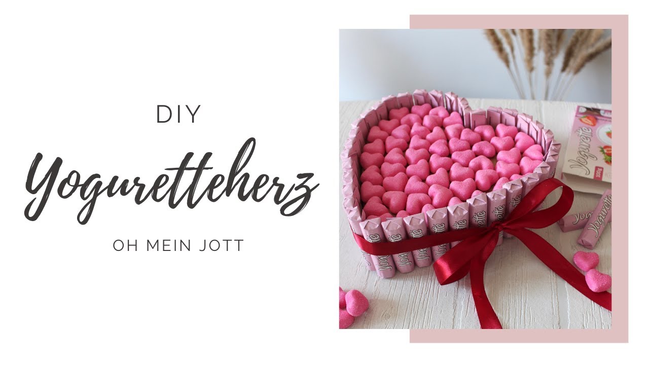 DIY Herz aus Süßigkeiten 💖