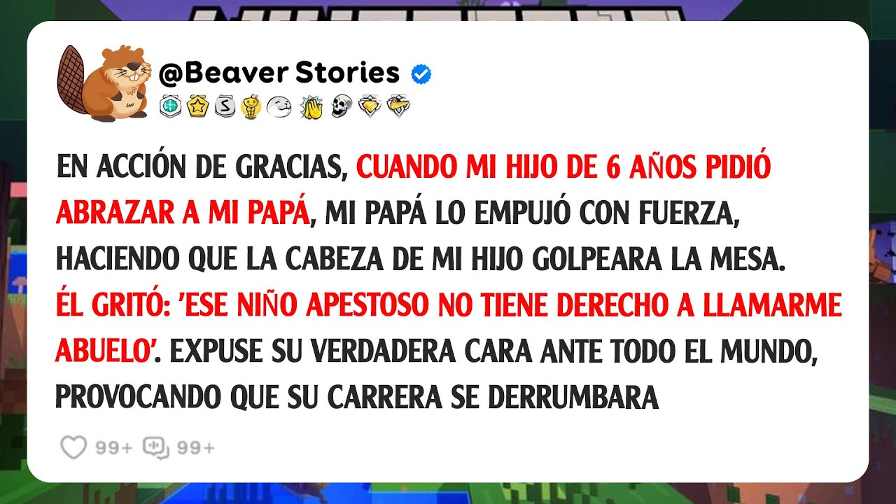Mi papá llamó 'basura' a mi hijo en Acción de Gracias, así que expuse su falsa amabilidad al mundo.