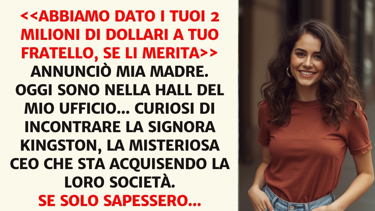 Genitori Mi Hanno Tolto Tutto E Ora Vogliono Incontrare La Ceo Che Compra La Loro Azienda.