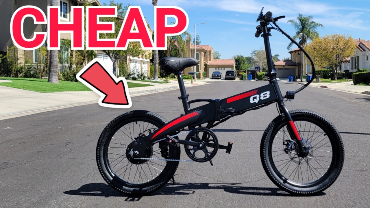 Cheap E-Bike! Apyear Q8 Folding Electric Bike from Amazon