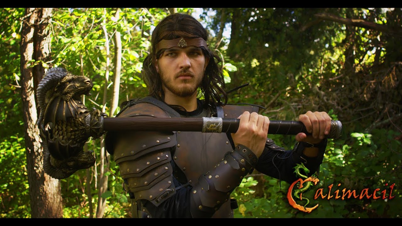 Calimacil - Calfera's Hammer Gold - LARP Hammer