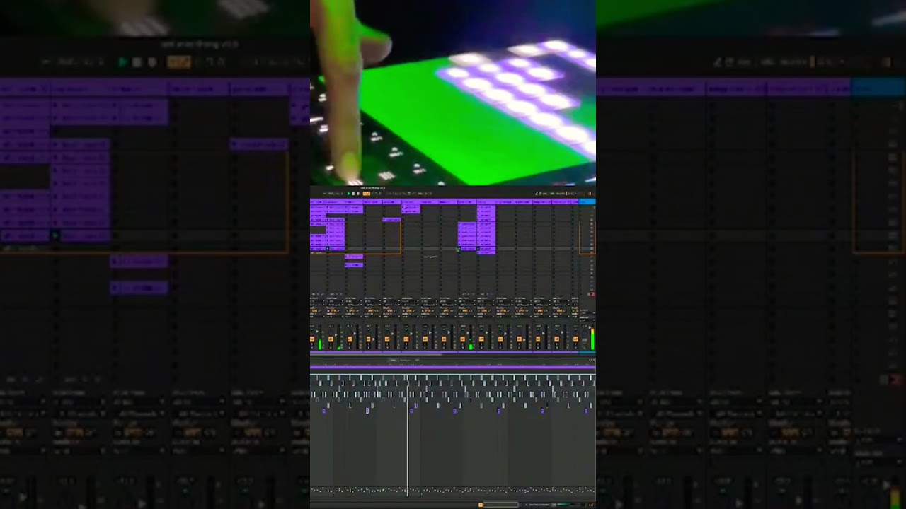 Produced by ai #techno #liveproduction