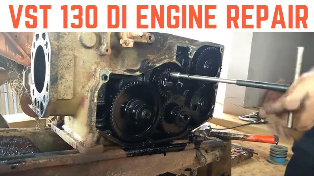 vst 130 DI engine repair | vst shakthi power tiller | இஞ்சின் பழுது பார்பது எப்படி?
