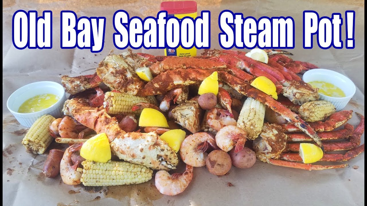 Old Bay Seafood Pot | Steamed NOT Boiled! | King Crab | Snow Crab | Shrimp & The Fixin's