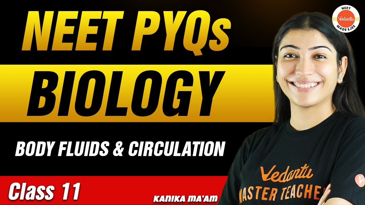 NEET PYQs for Body fluids and Circulation | Class 11 Biology | NEET 2024